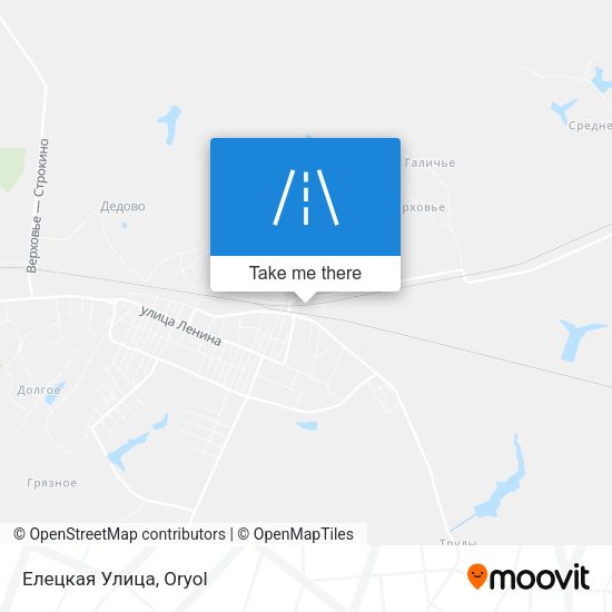 Елецкая Улица map