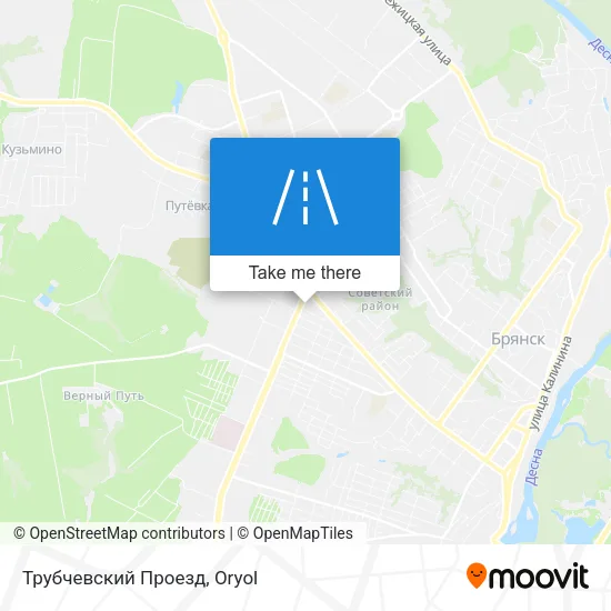 Трубчевский Проезд map
