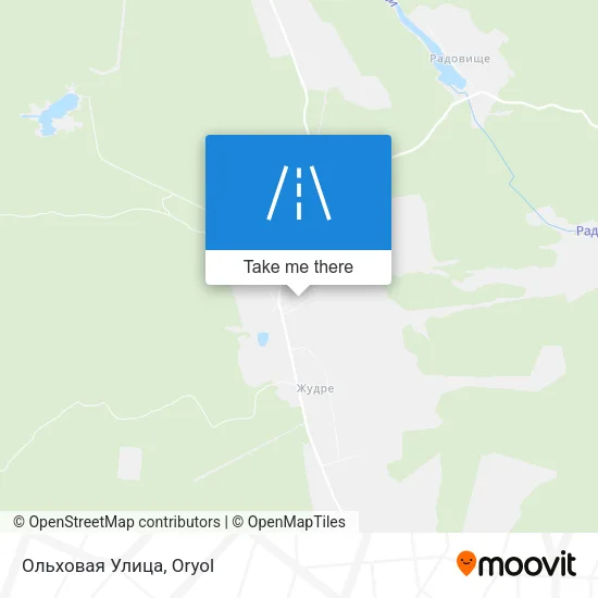 Ольховая Улица map