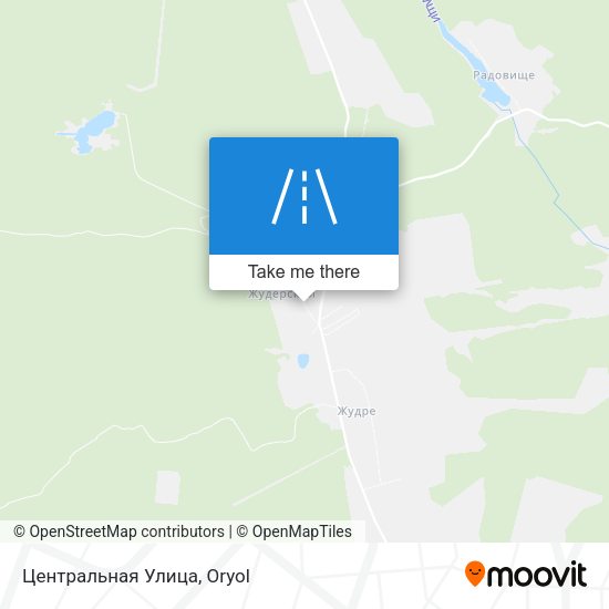 Центральная Улица map