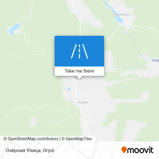 Озёрная Улица map