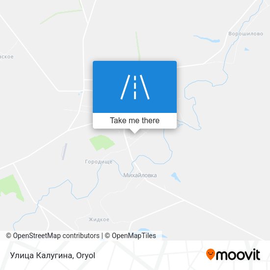 Улица Калугина map