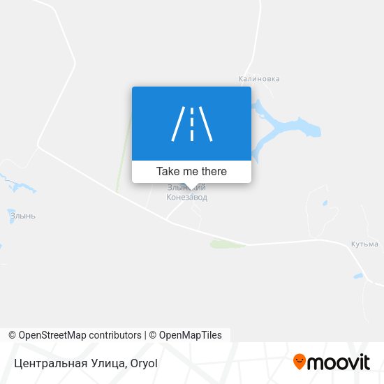 Центральная Улица map