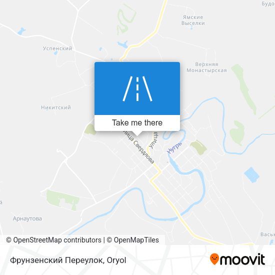 Фрунзенский Переулок map
