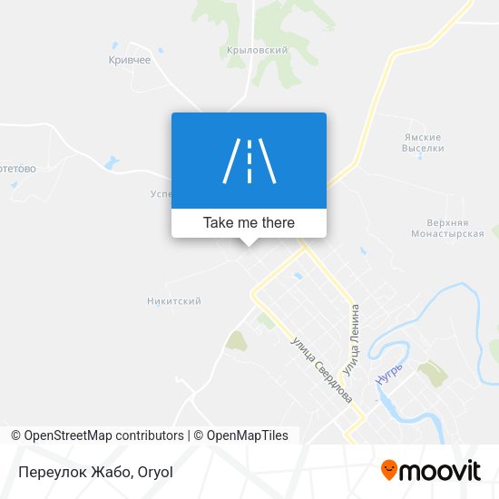 Переулок Жабо map