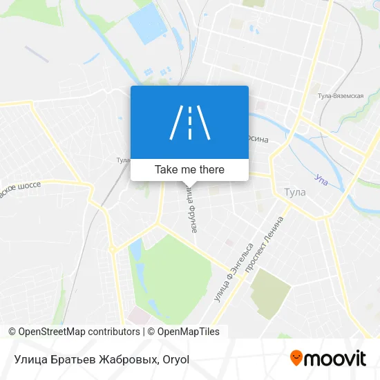 Улица Братьев Жабровых map