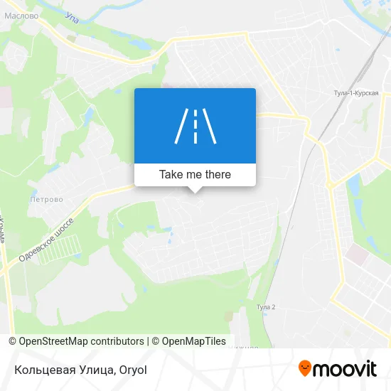 Кольцевая Улица map
