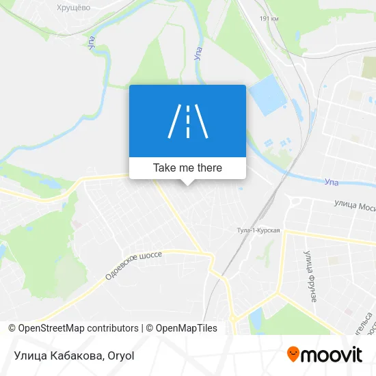 Улица Кабакова map