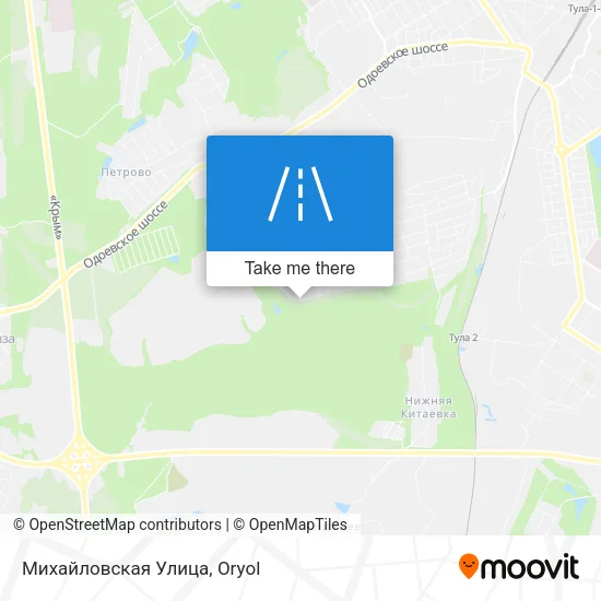 Михайловская Улица map