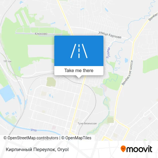 Кирпичный Переулок map