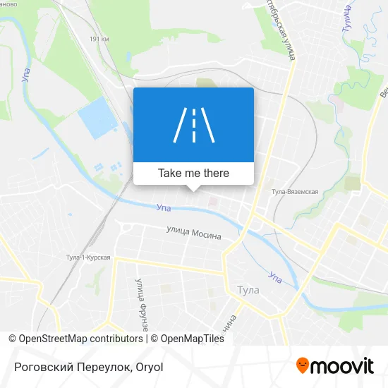 Роговский Переулок map