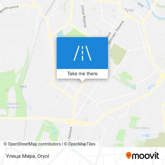 Улица Мира map