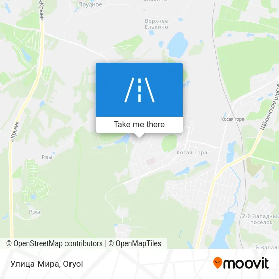 Улица Мира map