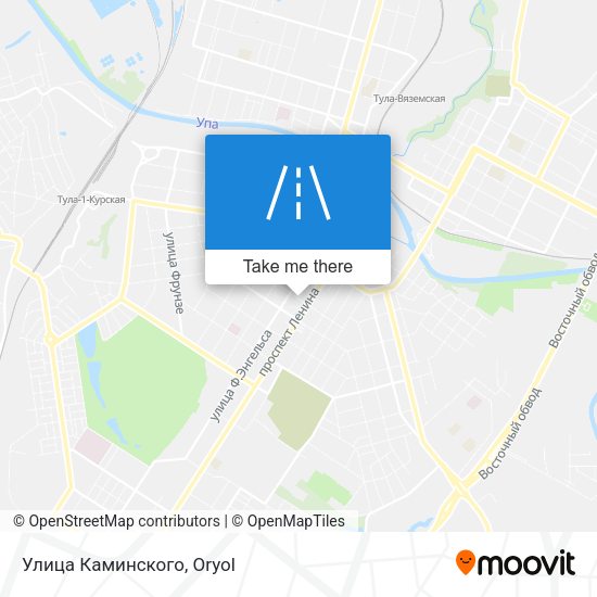 Улица Каминского map