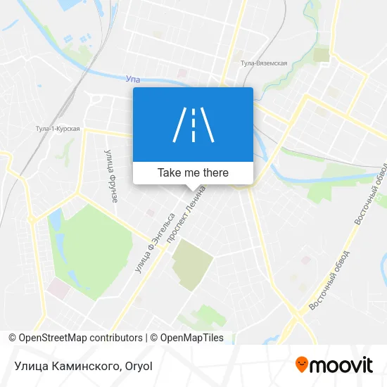 Улица Каминского map