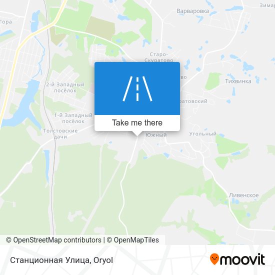 Станционная Улица map