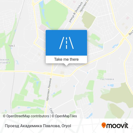 Проезд Академика Павлова map