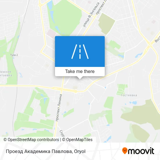 Проезд Академика Павлова map