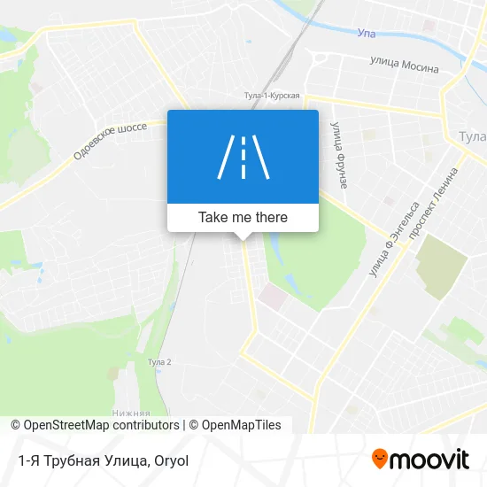 1-Я Трубная Улица map