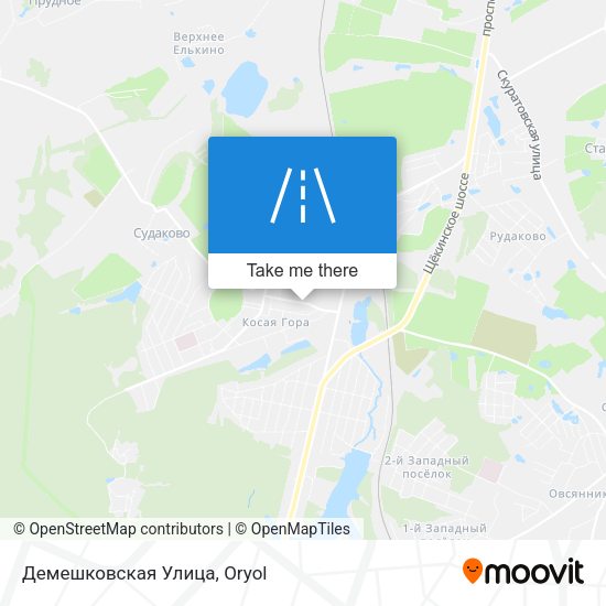 Демешковская Улица map