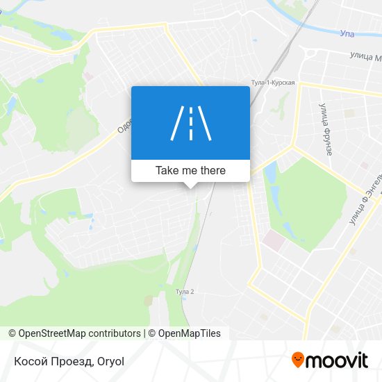 Косой Проезд map