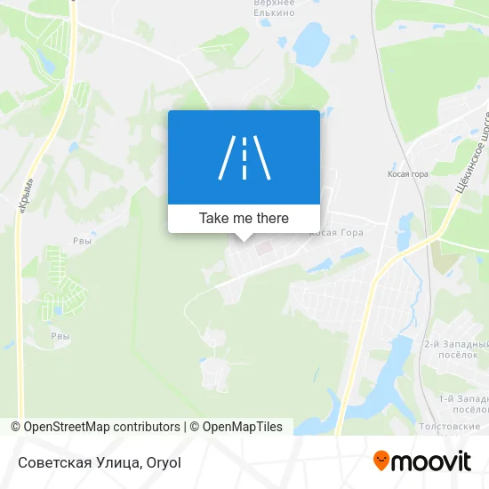 Советская Улица map