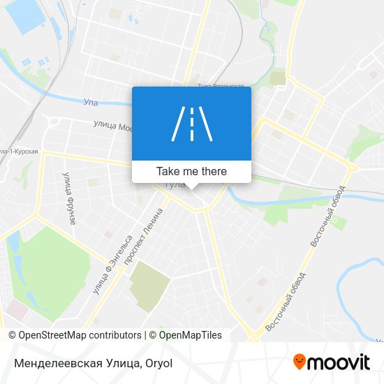 Менделеевская Улица map