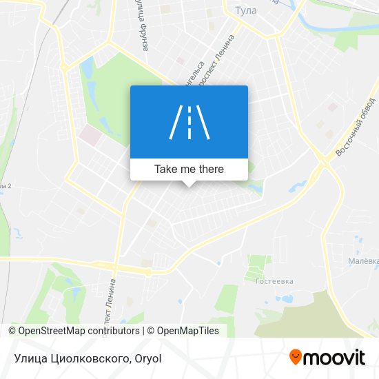 Улица Циолковского map