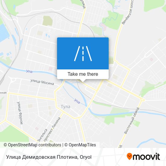 Улица Демидовская Плотина map