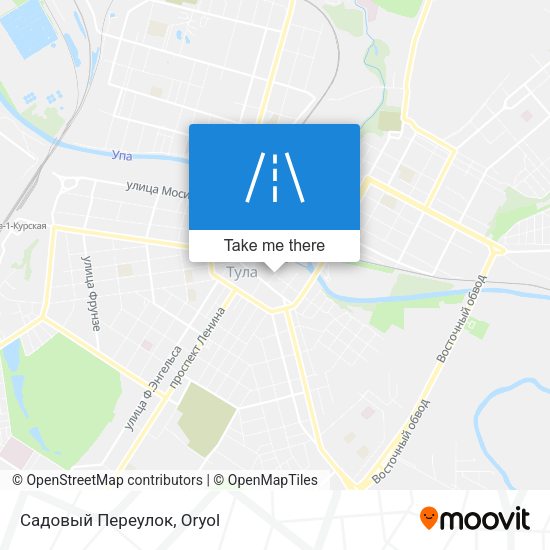 Садовый Переулок map