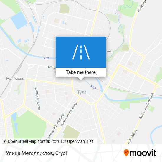 Улица Металлистов map