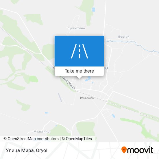 Улица Мира map