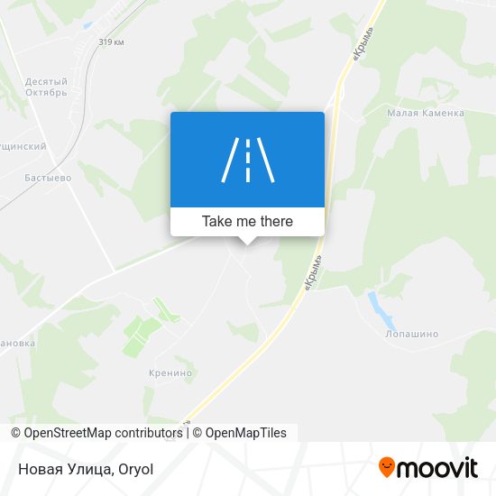 Новая Улица map