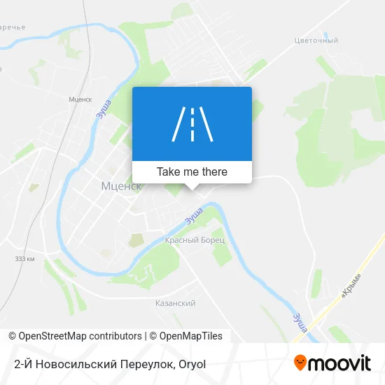 2-Й Новосильский Переулок map