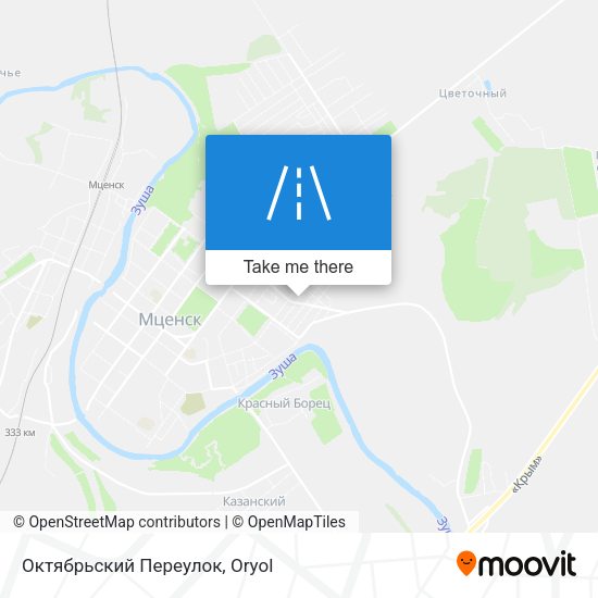 Октябрьский Переулок map