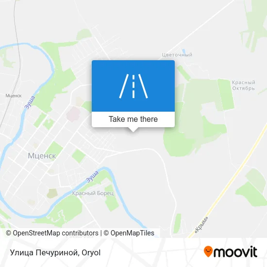 Улица Печуриной map