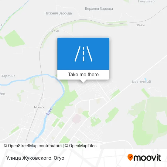 Улица Жуковского map