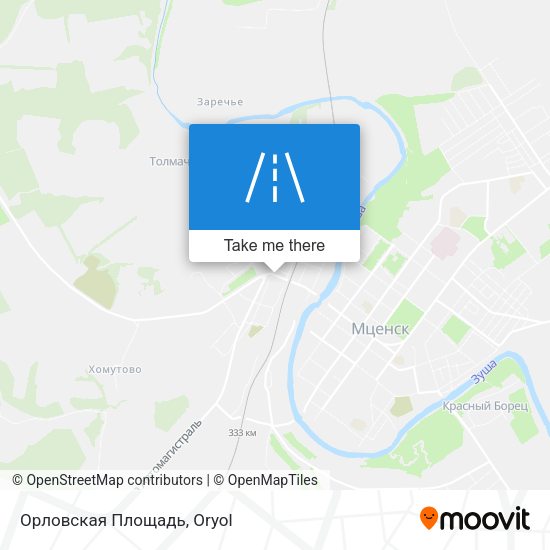 Орловская Площадь map