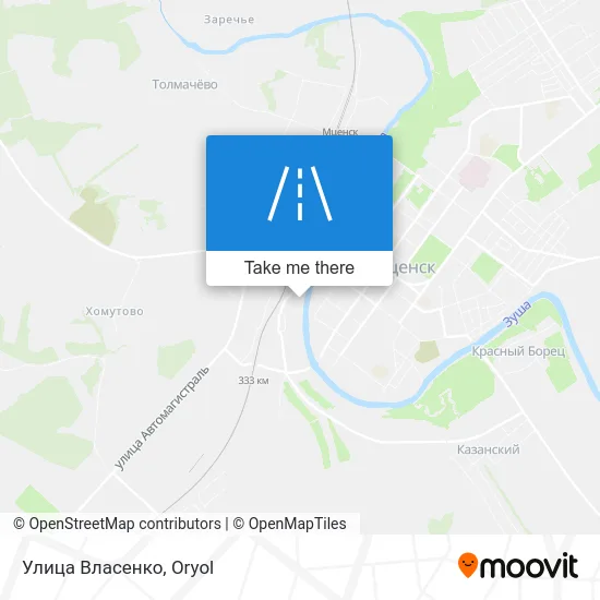 Улица Власенко map