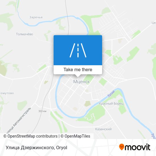 Улица Дзержинского map