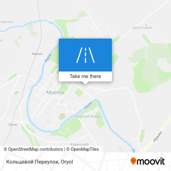 Кольцевой Переулок map