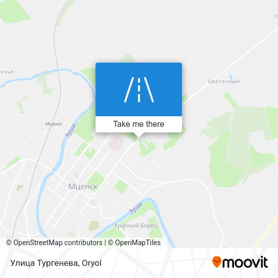 Улица Тургенева map