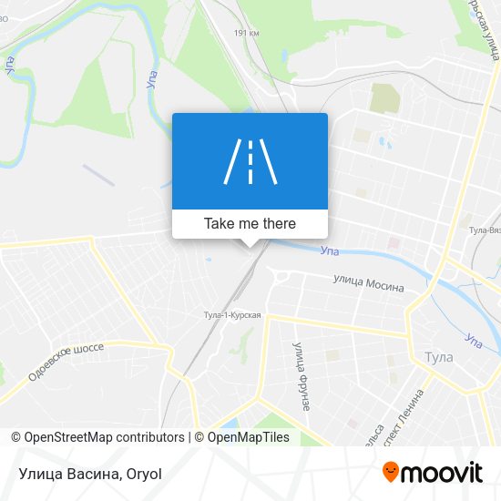 Улица Васина map