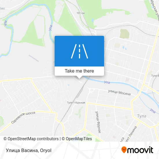 Улица Васина map