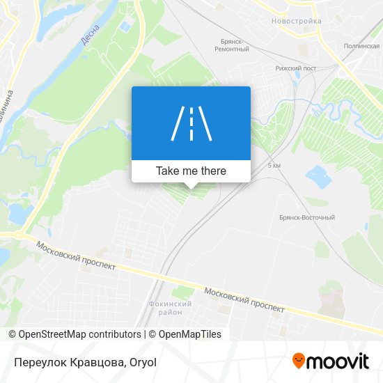 Переулок Кравцова map