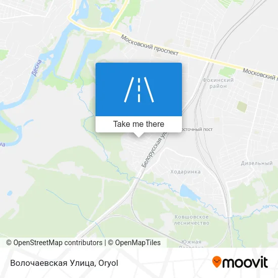 Волочаевская Улица map