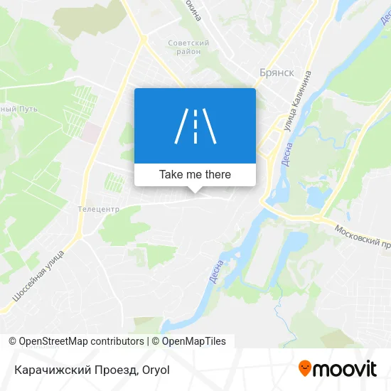Карачижский Проезд map