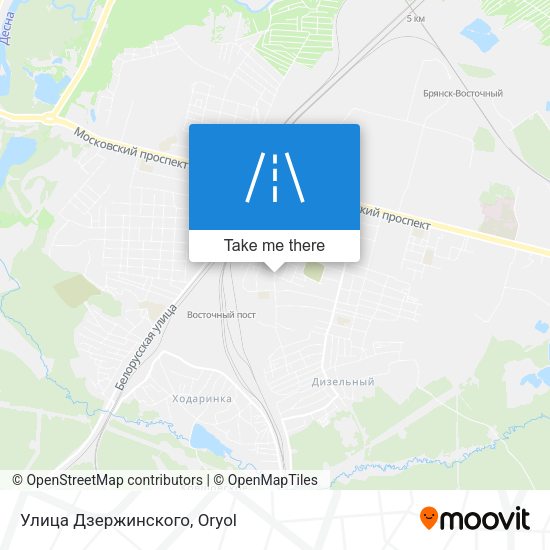Улица Дзержинского map