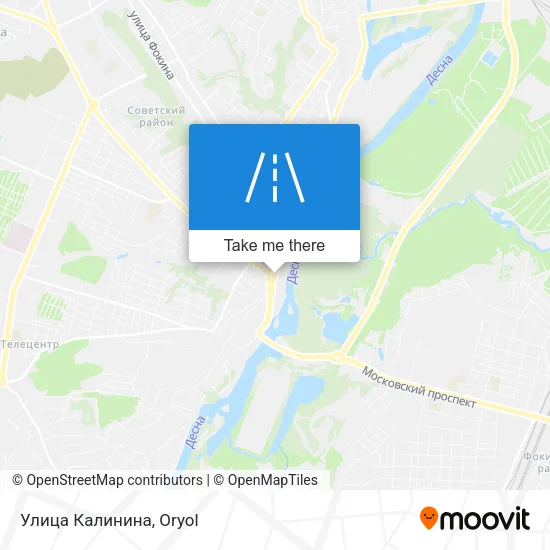 Улица Калинина map