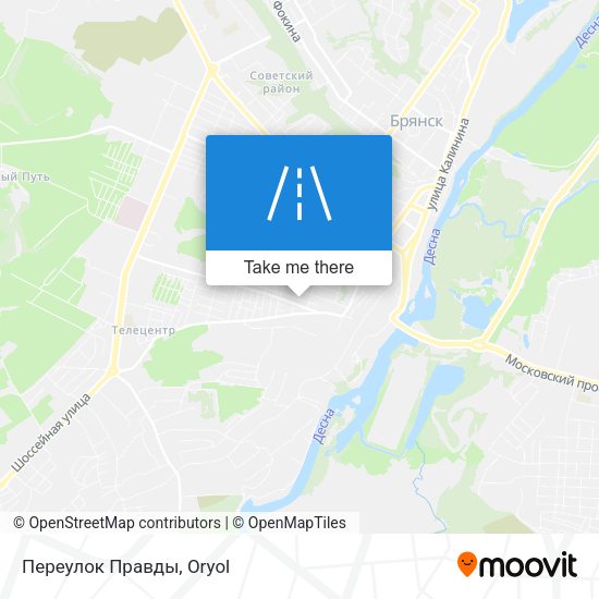 Переулок Правды map